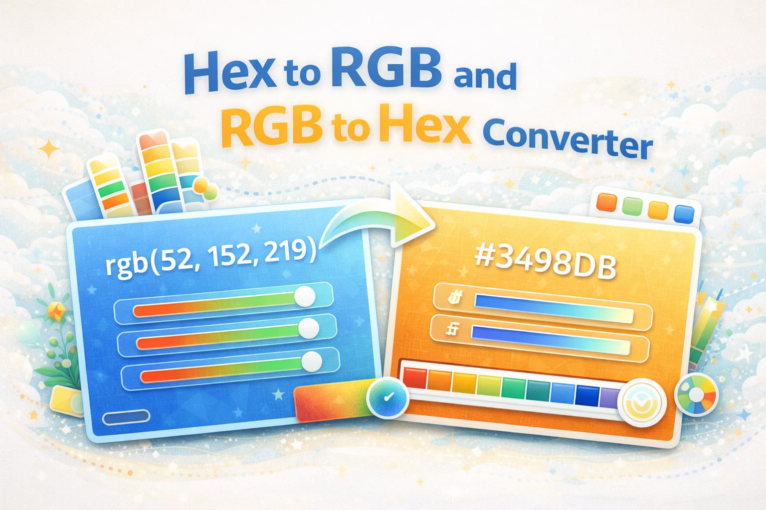 Hex to RGB and RGB to Hex Converter